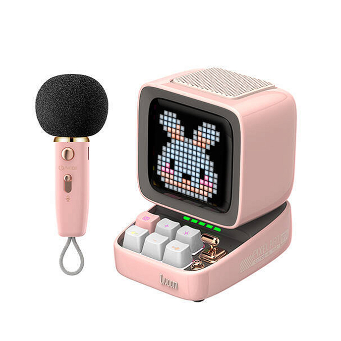 Портативная колонка Divoom Ditoo-5M Pink - рис.0