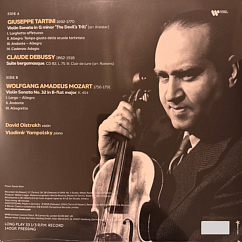 Виниловая пластинка Tartini, Mozart, David Oistrakh – Devil's Trill Sonata / Sonata In B Flat, K. 454 LP