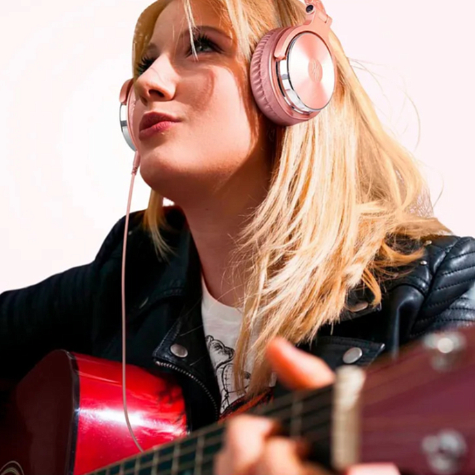 Наушники полноразмерные OneOdio Studio Pro 20 Rose/Golden - рис.4