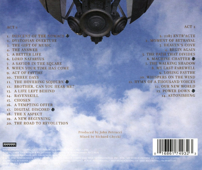 Виниловая пластинка DREAM THEATER THE ASTONISHING - рис.1