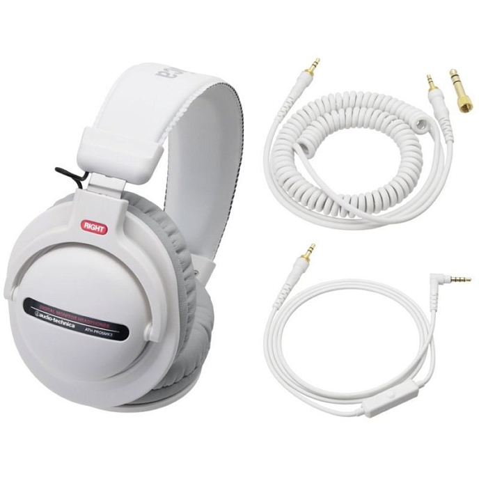 Наушники для DJ AUDIO-TECHNICA ATH-PRO5MK3 white - рис.3