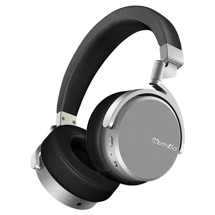 Беспроводные наушники Bluedio Vinyl Premium Grey - рис.1