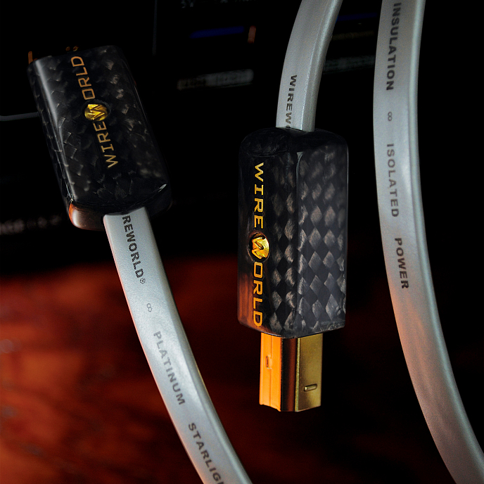 Кабель Wireworld Platinum Starlight 8 USB A - USB B 1 m - рис.3