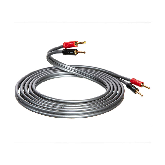 Кабель QED XT40i Speaker Banana - Banana 3m - рис.0