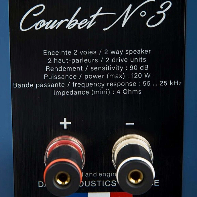 Полочная акустика Davis Acoustics Courbet N 3 Blue Gloss синий - рис.7
