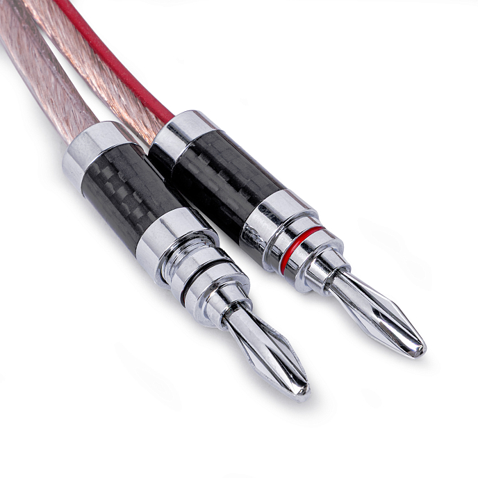 Кабель HeadMade Speaker Cable 2x6 Bn/Bn 2m бесцветный - рис.1