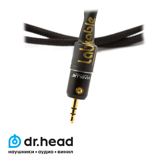 Кабель Labkable Silver Gold HiFiman Jack 3.5mm 1.5m - рис.4