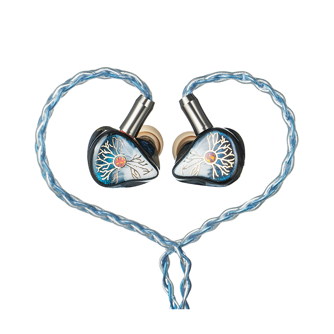 IEM наушники Kinera Idun 2 Golden Black Blue - рис.4