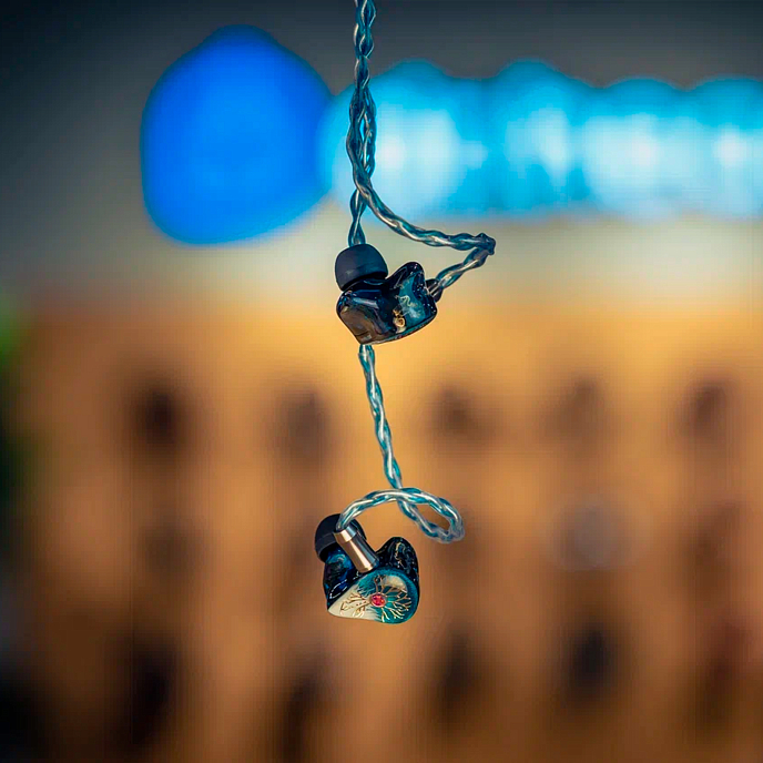 IEM наушники Kinera Idun 2 Golden Black Blue - рис.14