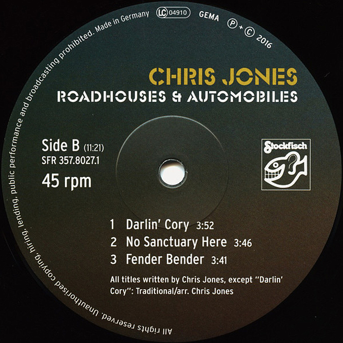 Виниловая пластинка Chris Jones - Roadhouses & Automobiles 2LP - рис.5