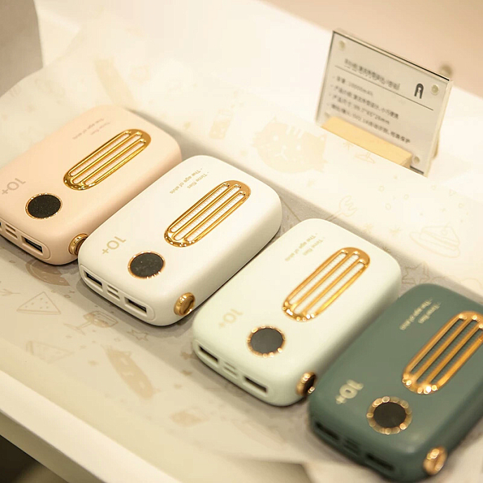 Внешний аккумулятор Xiaomi Mao-Xin Retro Mobile Power Green - рис.4