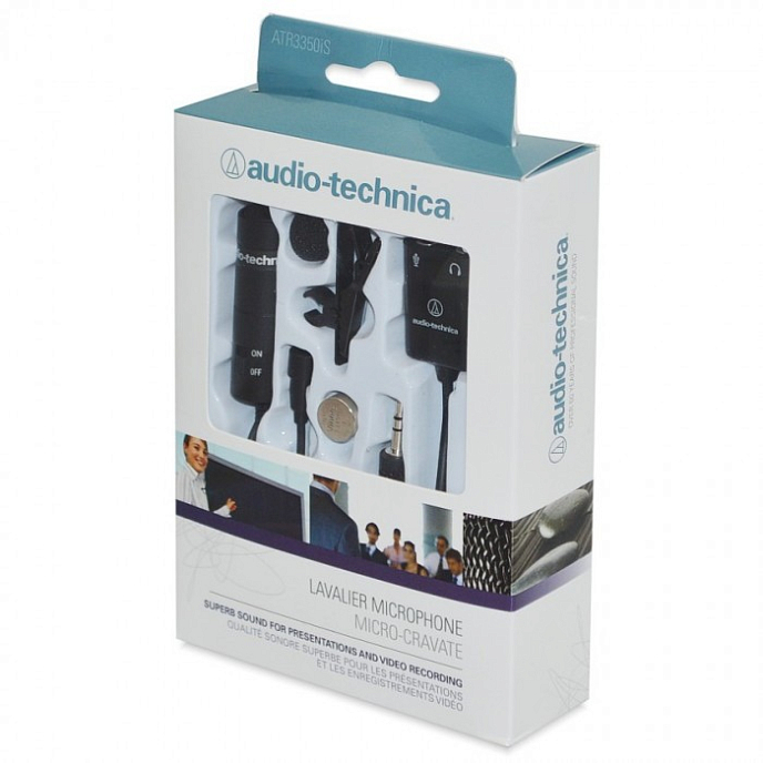 Микрофон-петличный Audio-technica ATR3350iS - рис.3