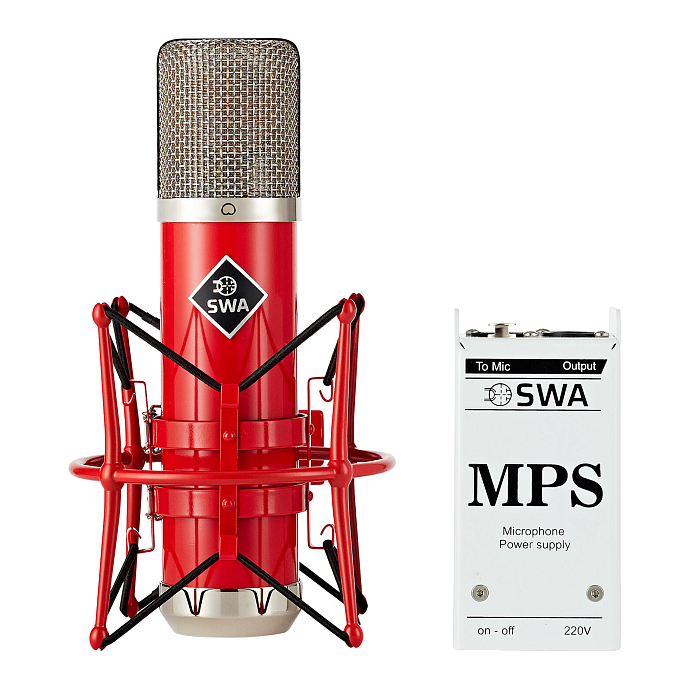 Микрофон студийный SWAudio The Red One Red - рис.0