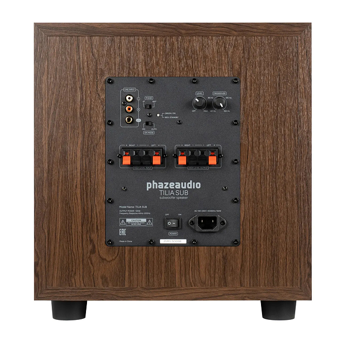 Сабвуфер Phaze Audio Tilia SUB 10 Dark Oak - рис.3