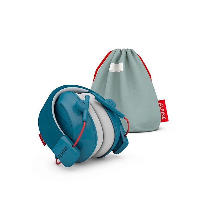 Детские противошумные наушники Alpine Muffy Kids Blue - рис.2