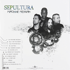 Виниловая пластинка Sepultura – Machine Messiah (Coloured Red Black Marbled) 2LP