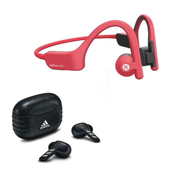 Беспроводные наушники Adidas Z.N.E. 01 ANC TWS Night Grey + Kaibo Audio Verse Red - рис.0