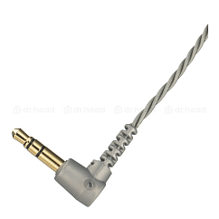 Кабель SoundLink Plasticsone IEM cable 2-pin - 3.5mm Grey 1.2m