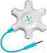 Разветвитель для наушников Belkin Rockstar Multi-Headphone Splitter 5-WAY Blue - рис.0