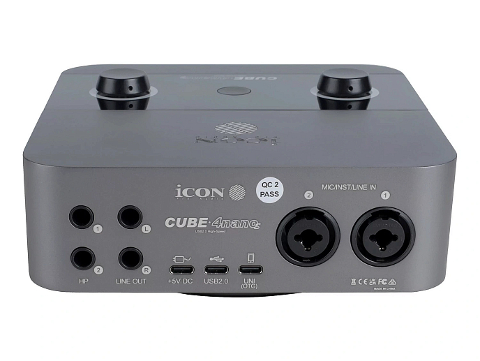 Аудиоинтерфейс iCON Cube4Nano S Grey - рис.4