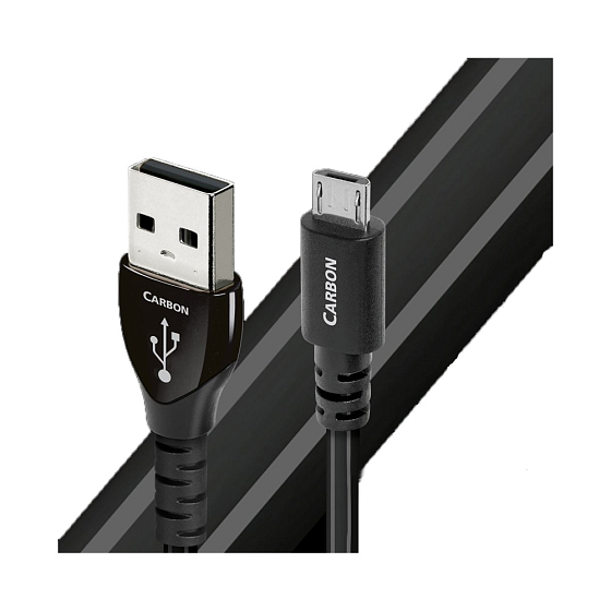 Кабель AudioQuest Carbon USB-A - USB-Micro 0.75m - рис.0