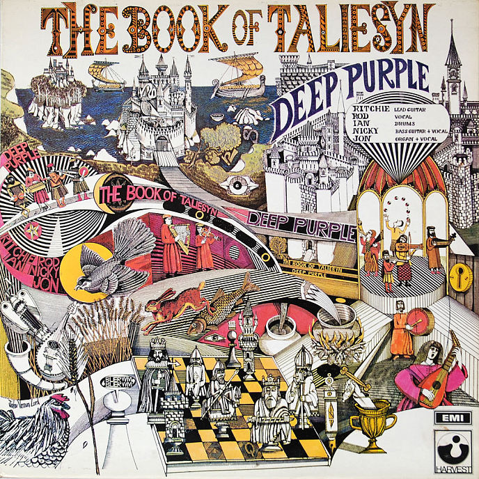 Виниловая пластинка Deep Purple - Book of Taliesyn - (mono) LP - рис.0