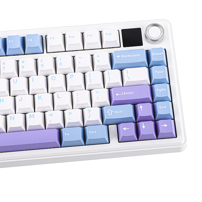 Клавиатура AULA F75 Max Reaper Switches Blue White Purple - рис.5