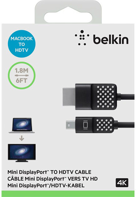 Кабель Belkin Mini DisplayPort to HDMI Cable - рис.2
