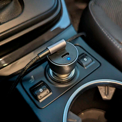 Автомобильное зарядное устройство Ugreen CD213 USB-C Fast Car Charger Space Grey