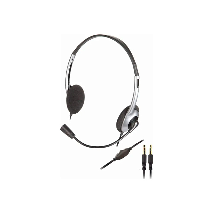 Наушники Creative HS-320 - гарнитура для PC, серебристый/черный_УЦ16 - рис.0