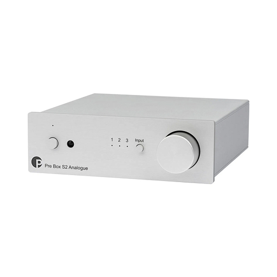 Предусилитель Pro-Ject Pre BOX S2 Analogue Silver - рис.0