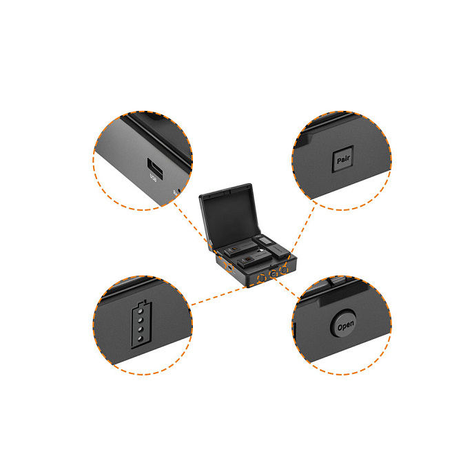 Микрофон беспроводной CoMica VDLive10 USB Black - рис.5
