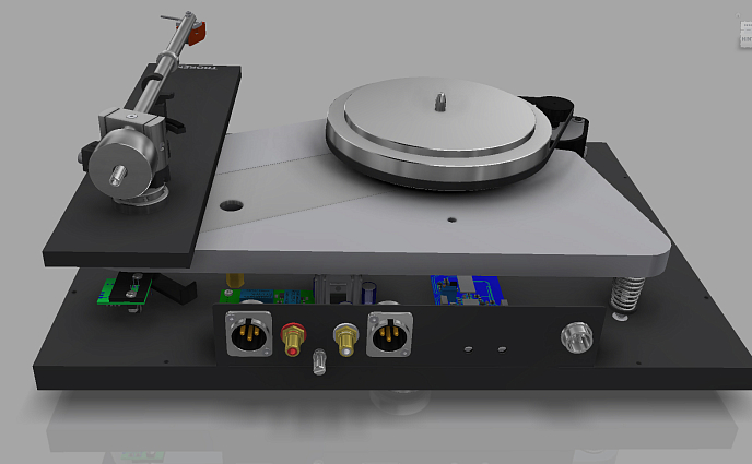 Проигрыватель винила Thorens TD 1601 Walnut - рис.11