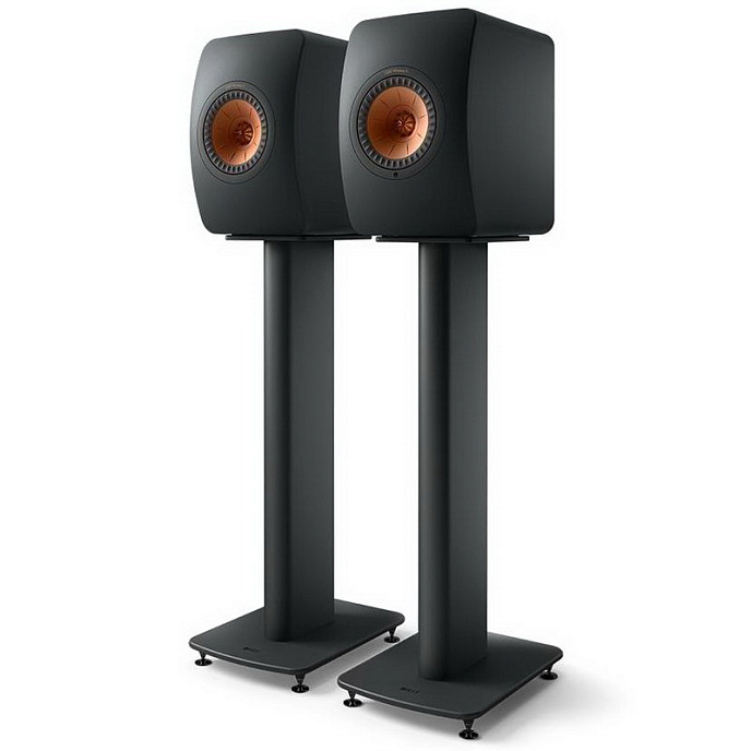 Стойки под акустику KEF S2 Floor Stand Carbon Black - рис.3