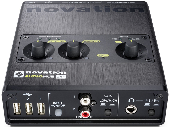DJ-контроллер NOVATION AUDIOHUB 2X4 - рис.0