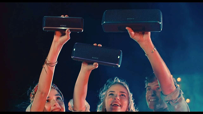 Портативная колонка Sony SRS-XB31 Blue - рис.12