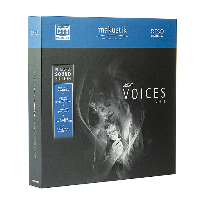 Магнитная лента Inakustik Tape - Great Voices Vol. 1 19/2 Магнитная лента - рис.1