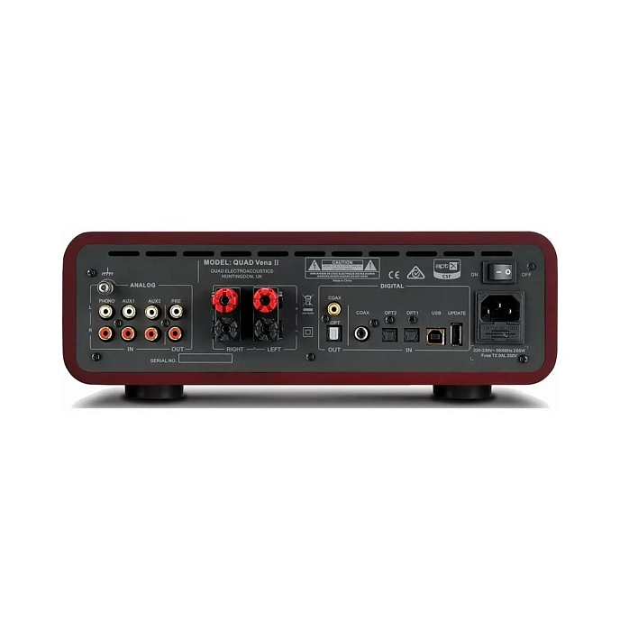 Комплект Wharfedale Denton 85th Anniversary Mahogany + Quad Vena II Sapele Mahogany - рис.4