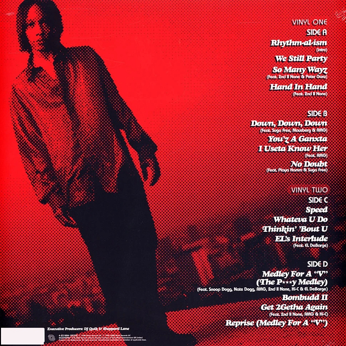 Виниловая пластинка DJ Quik - Rhythm-Al-Ism (Over 70 Minutes Of Commercial-Free Music) - 2LP - рис.1