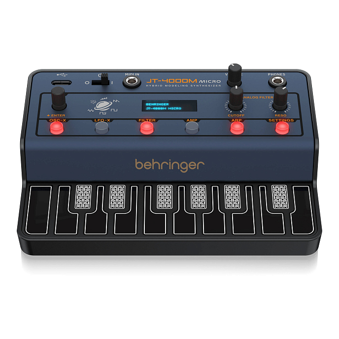 Синтезатор Behringer JT-4000M Micro Black Blue - рис.2