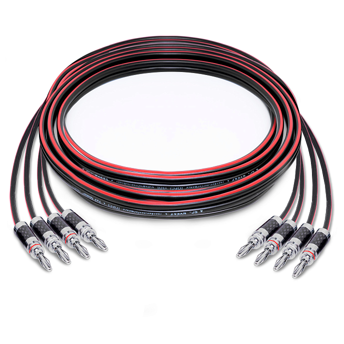 Кабель HeadMade Speaker Cable 2x2.5 Bn/Bn Black 2m - рис.0