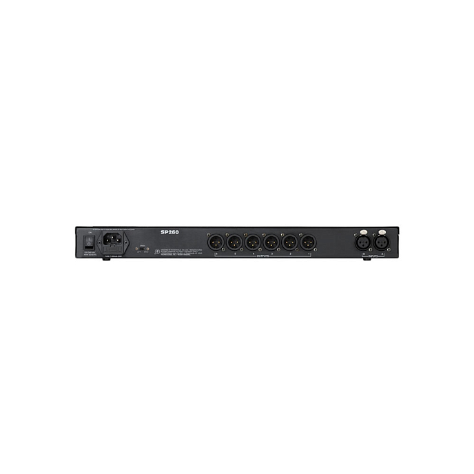 Студийное оборудование Mackie SP260 Black - рис.1