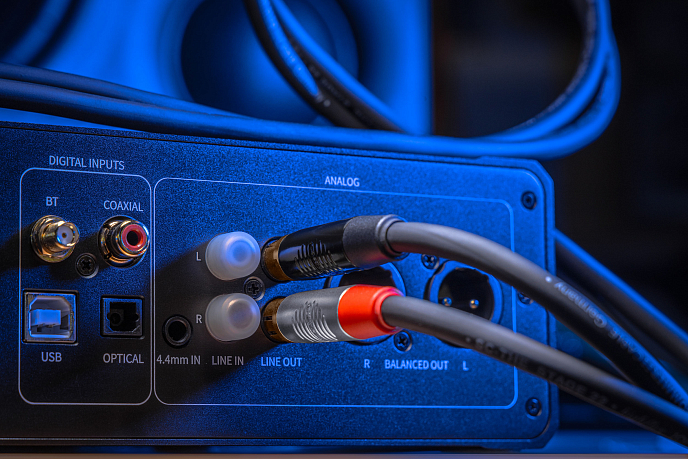 Кабель HeadMade Pro 2RCA - 2RCA Black 1m - рис.4