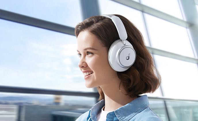 Беспроводные наушники Anker Soundcore Space Q45 White - рис.8