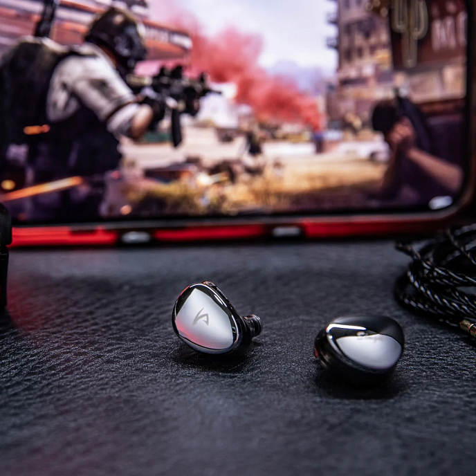 Наушники внутриканальные SIMGOT EG280 black/steel проводные внутриканальные наушники с гибридным драйвером_OpenBox - рис.8