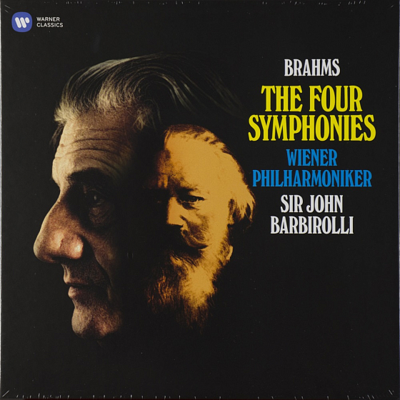 Пластинка Johannes Brahms, Sir John Barbirolli ‎– The Four Symphonies LP - рис.0