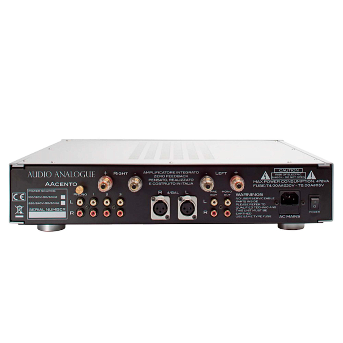 Интегральный усилитель Audio Analogue AACento Black - рис.1