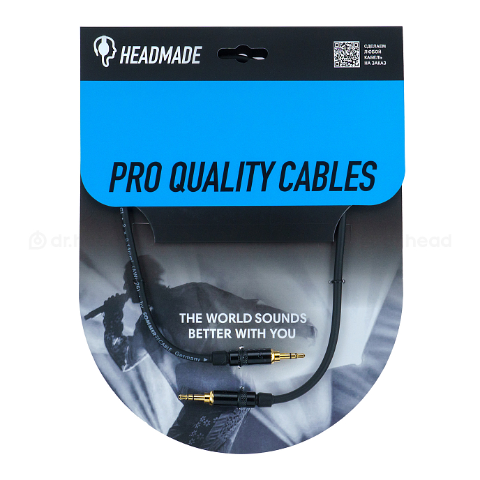 Кабель HeadMade Pro 3.5mm - 3.5mm 0.5m - рис.0