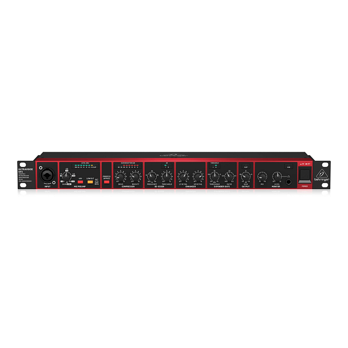 Микрофонный предусилитель Behringer Ultravoice UV1 Black Red - рис.0