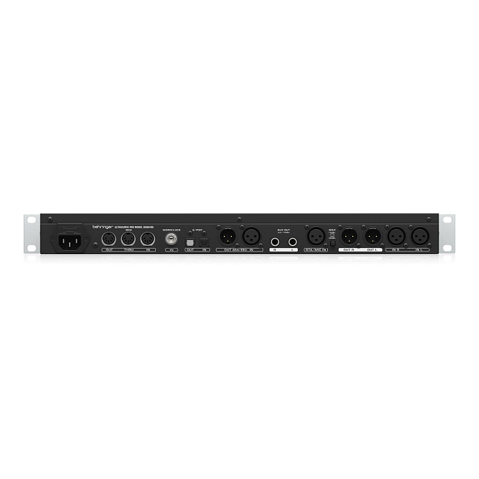 Процессор эффектов Behringer Ultra-Curve Pro DEQ2496 Silver Black - рис.4